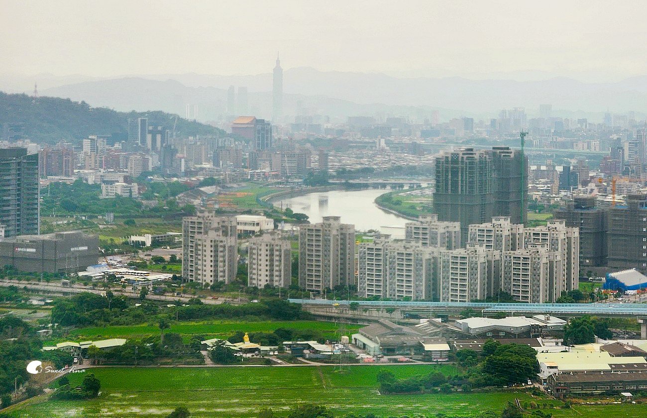 北投焚化爐觀景台｜台北免費景點，360度高空俯瞰台北夜景與城市美景