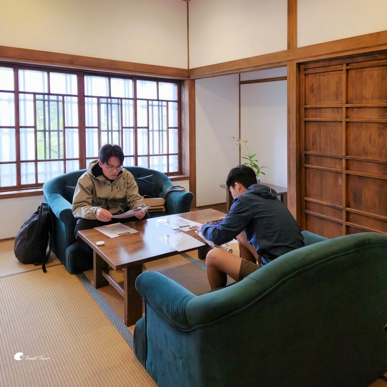 基隆咖啡廳推薦｜沙灣歷史文化園區「官邸作客」，日式老宅下午茶