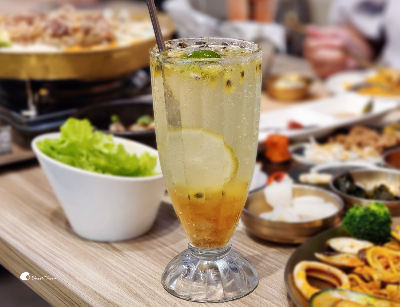 梨谷韓式鐵板炭火烤肉｜信義區韓式料理推薦，小菜無限續超滿足！
