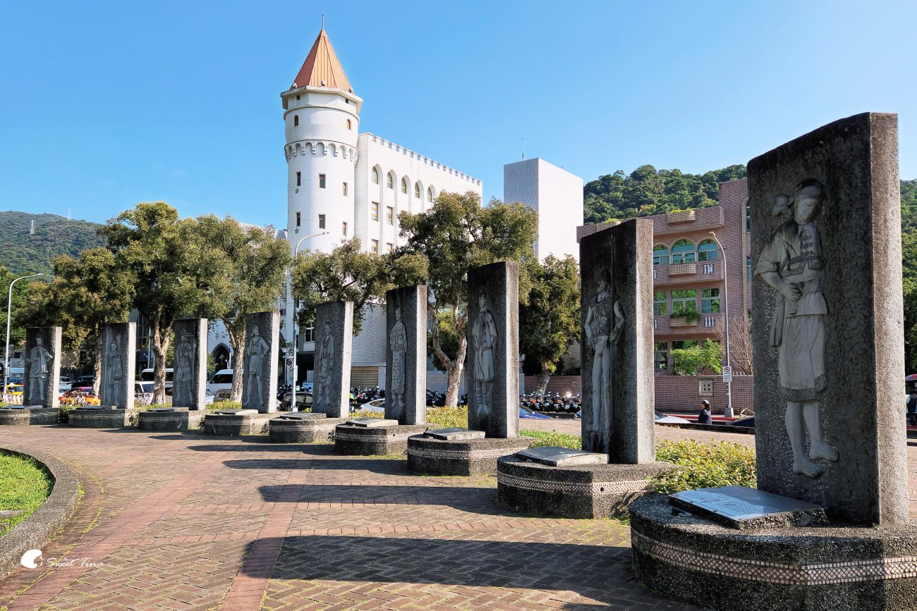 原住民文化主題公園｜台北落羽松推薦，池畔倒影超美