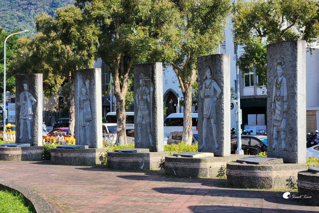原住民文化主題公園｜台北落羽松推薦，池畔倒影超美