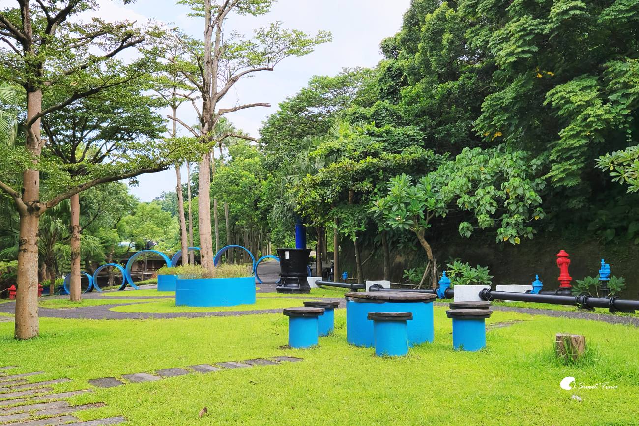 台北自來水博物館觀音山蓄水池｜走進神秘地下水宮殿古蹟