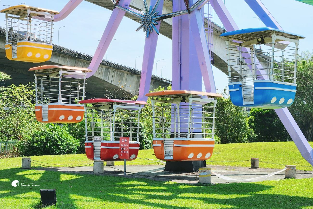 圓山自然景觀公園｜尋訪懷舊摩天輪、花博文化遺跡，台北散步景點