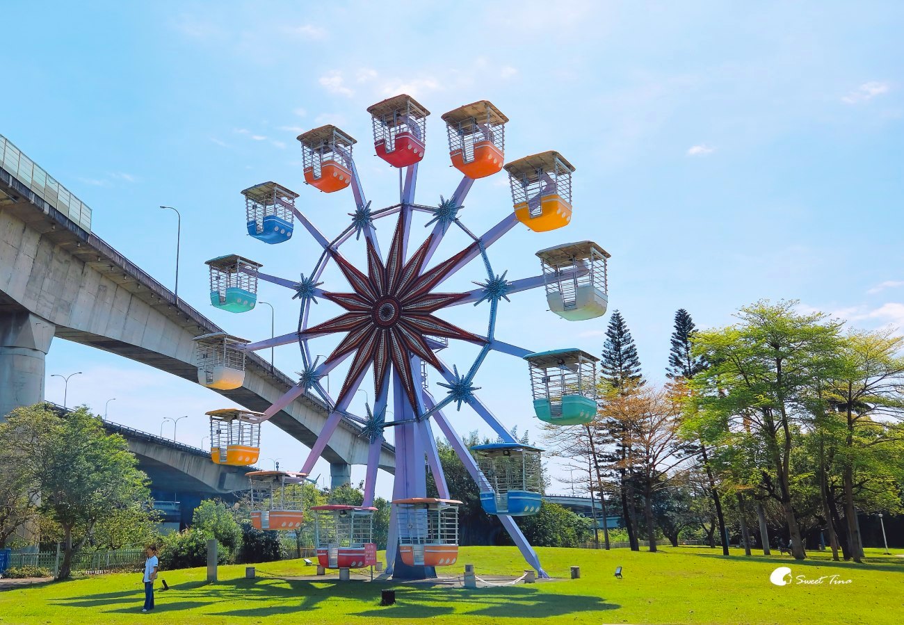 圓山自然景觀公園｜尋訪懷舊摩天輪、花博文化遺跡，台北散步景點
